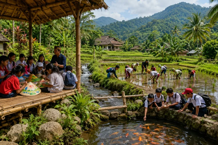 Wisata Edukasi di Desa Cisande untuk Anak Sekolah