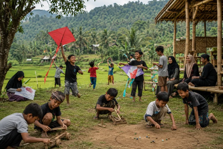 Permainan Tradisional Khas Cisande yang Menarik untuk Anak